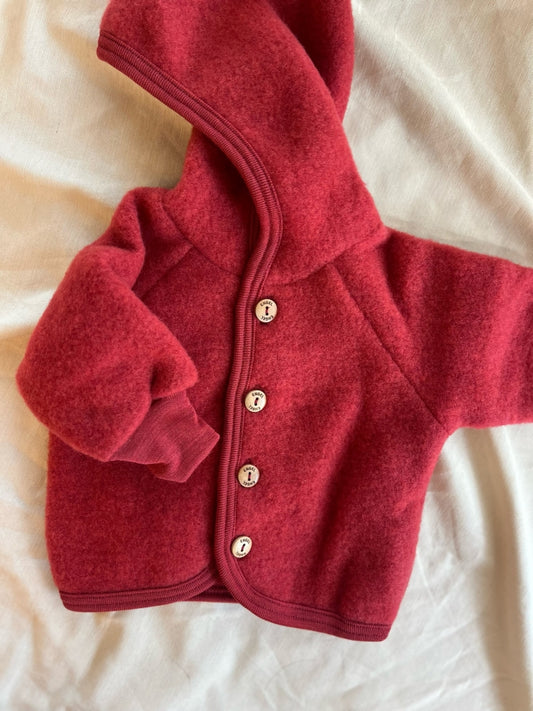 wollen jas - jaspis melange