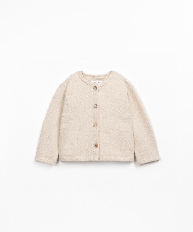 jersey cardigan - kids - pencil