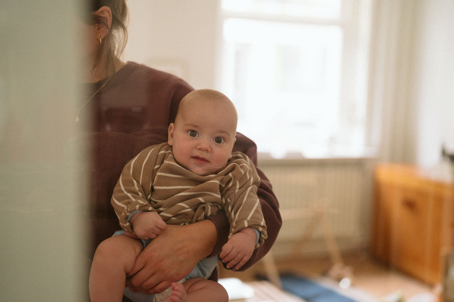 striped jersey sweater - baby - pencil