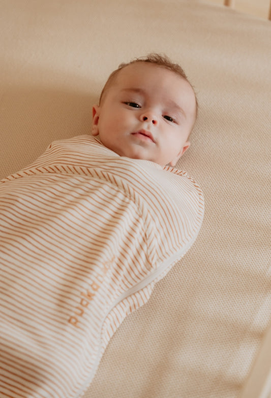 inbakerslaapzak piep - hazel streepjes - TOG 0.5