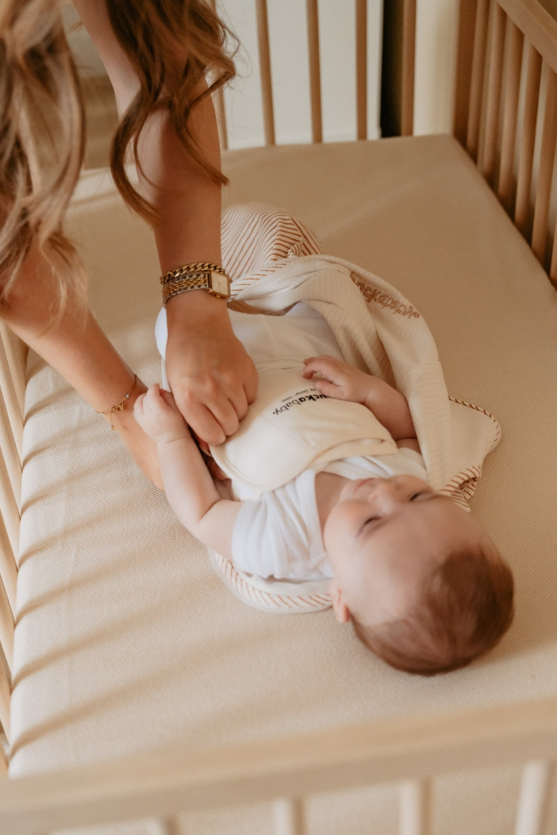 inbakerslaapzak piep - hazel streepjes - TOG 0.5