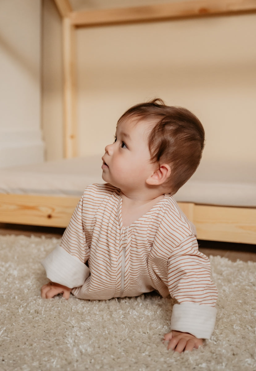 4 seizoenen slaapzak - hazel streepjes