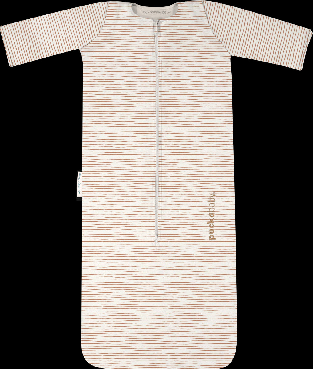 4 seizoenen slaapzak - hazel streepjes
