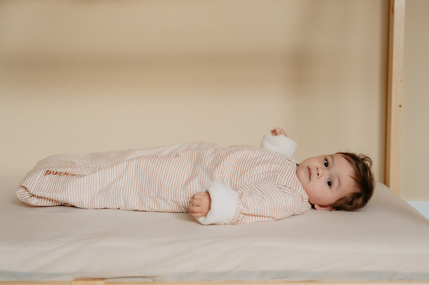4 seizoenen slaapzak - hazel streepjes