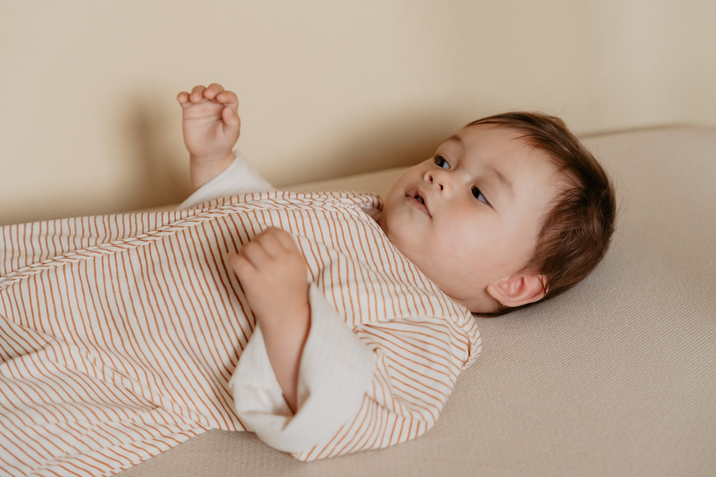 4 seizoenen slaapzak - hazel streepjes
