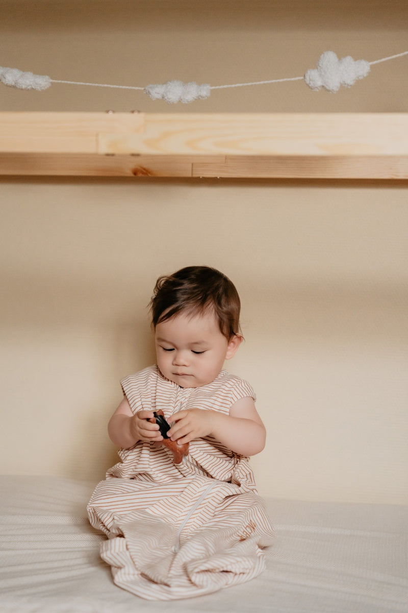 4 seizoenen slaapzak - hazel streepjes