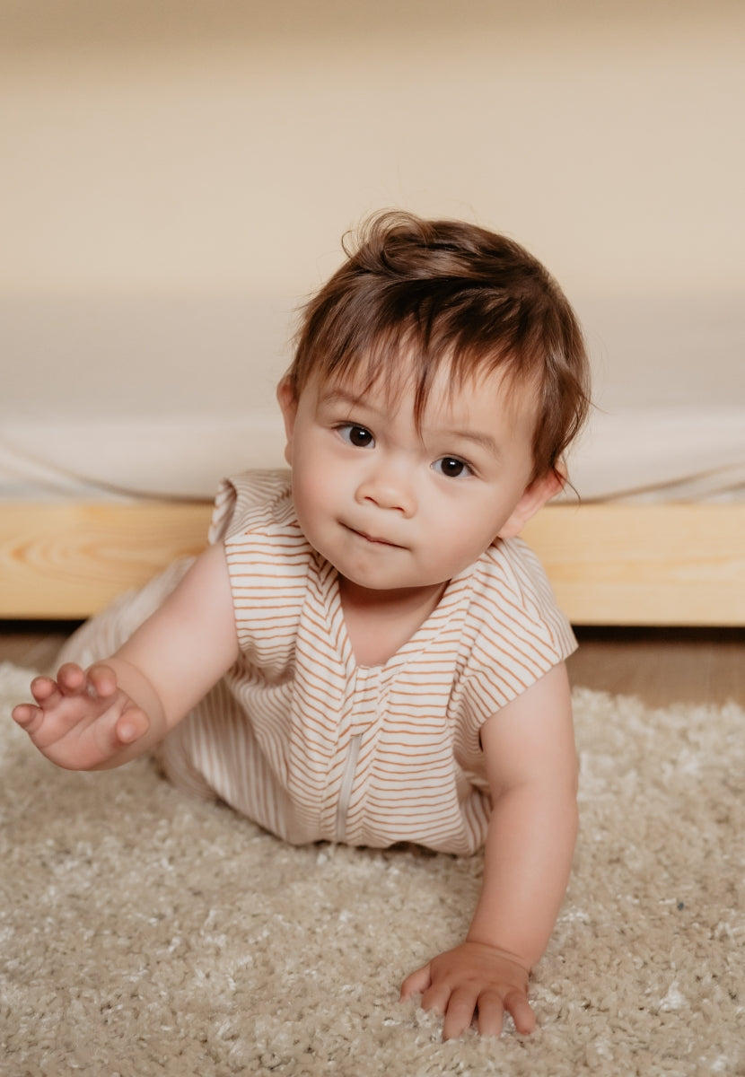 4 seizoenen slaapzak - hazel streepjes