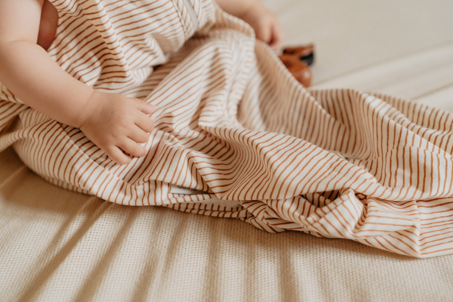 4 seizoenen slaapzak - hazel streepjes