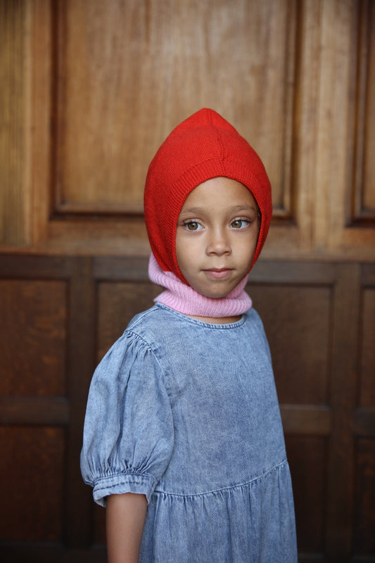 balaclava eddy - cotton candy/red