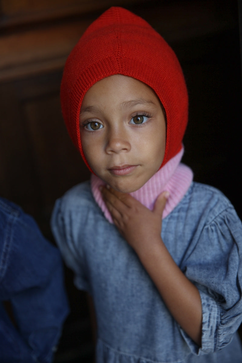 balaclava eddy - cotton candy/red