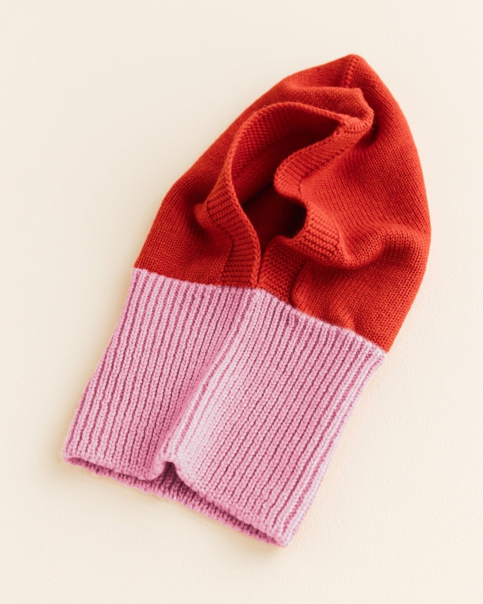 balaclava eddy - cotton candy/red