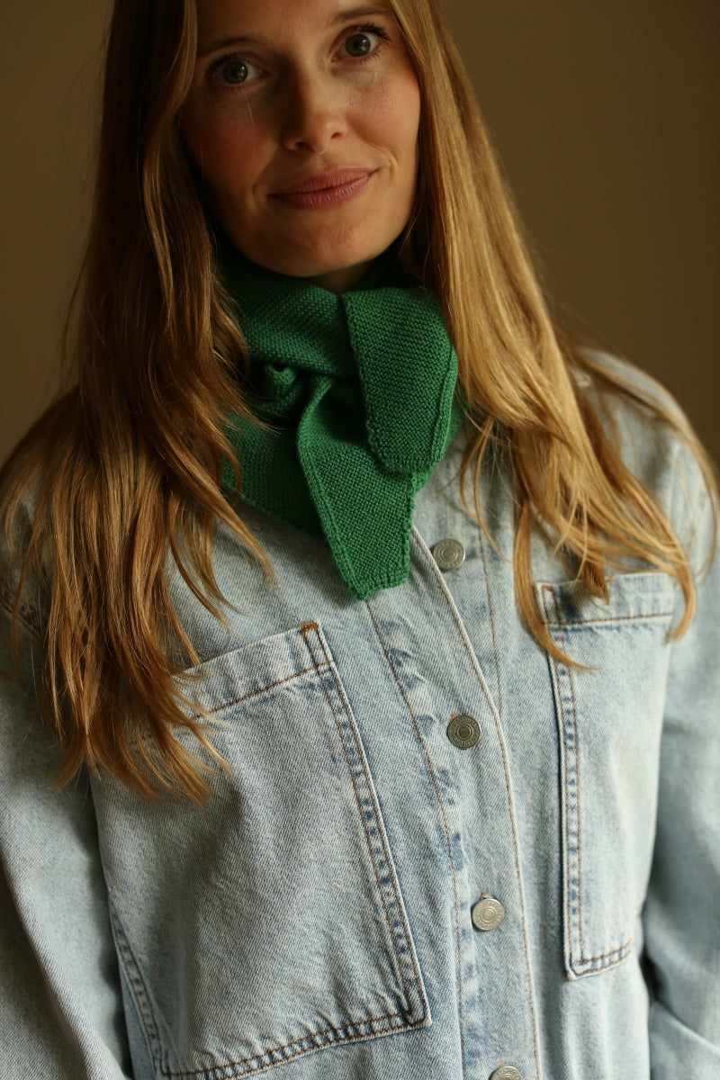 triangle scarf josephina - grass