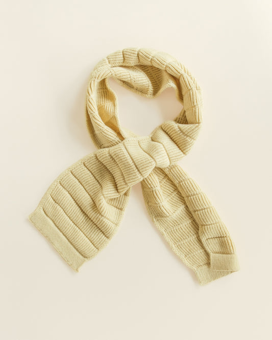 scarf jacobino - light yellow