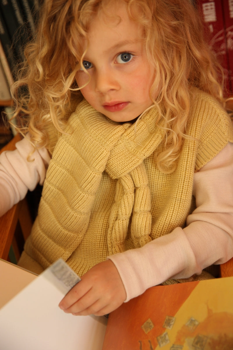 scarf jacobino - light yellow