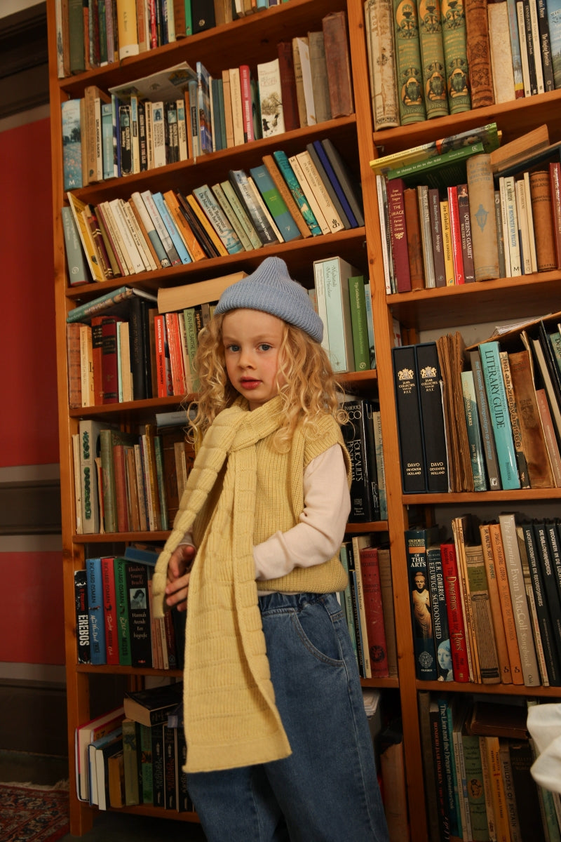 scarf jacobino - light yellow