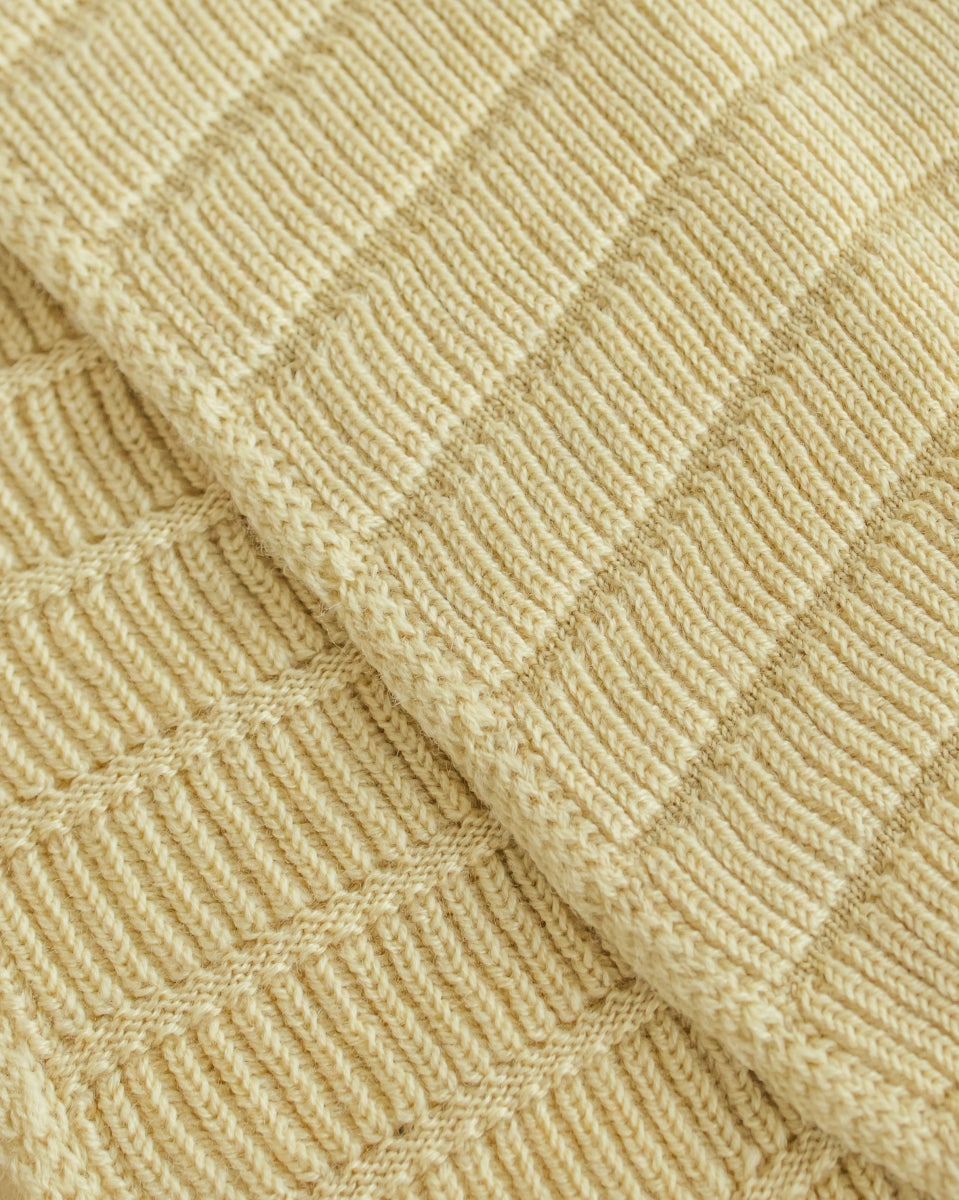 scarf jacobino - light yellow