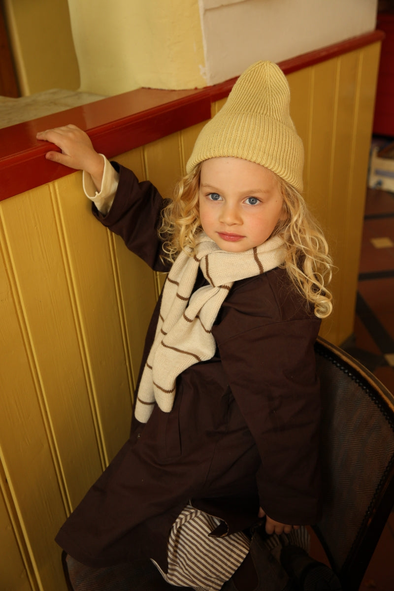 scarf igor - cream/mocha