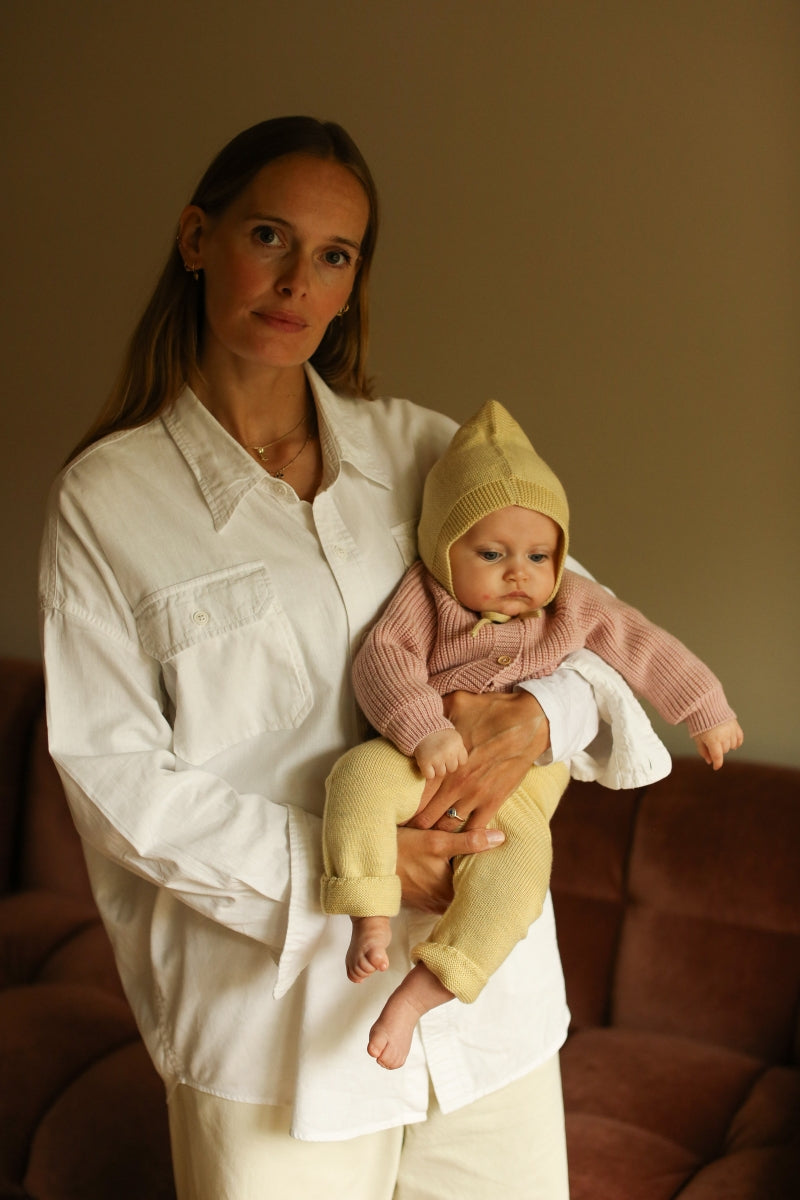 cardigan inga - powder