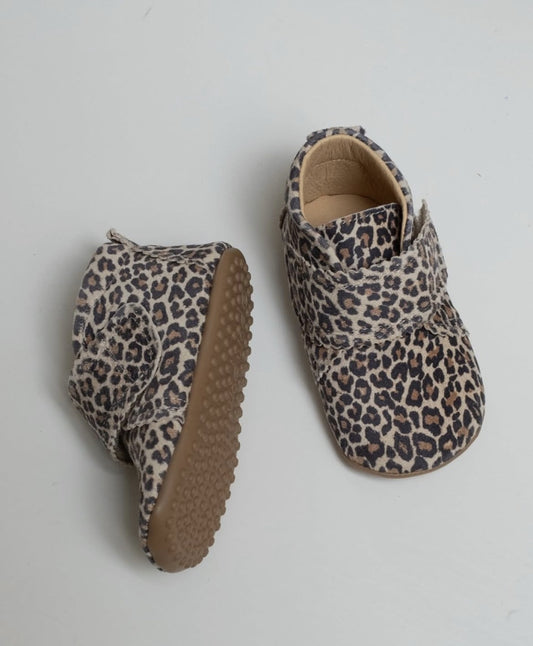baby slofjes velcro - mini leo