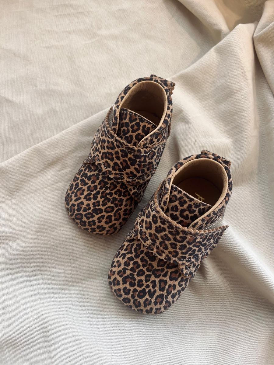 baby slofjes velcro - mini leo