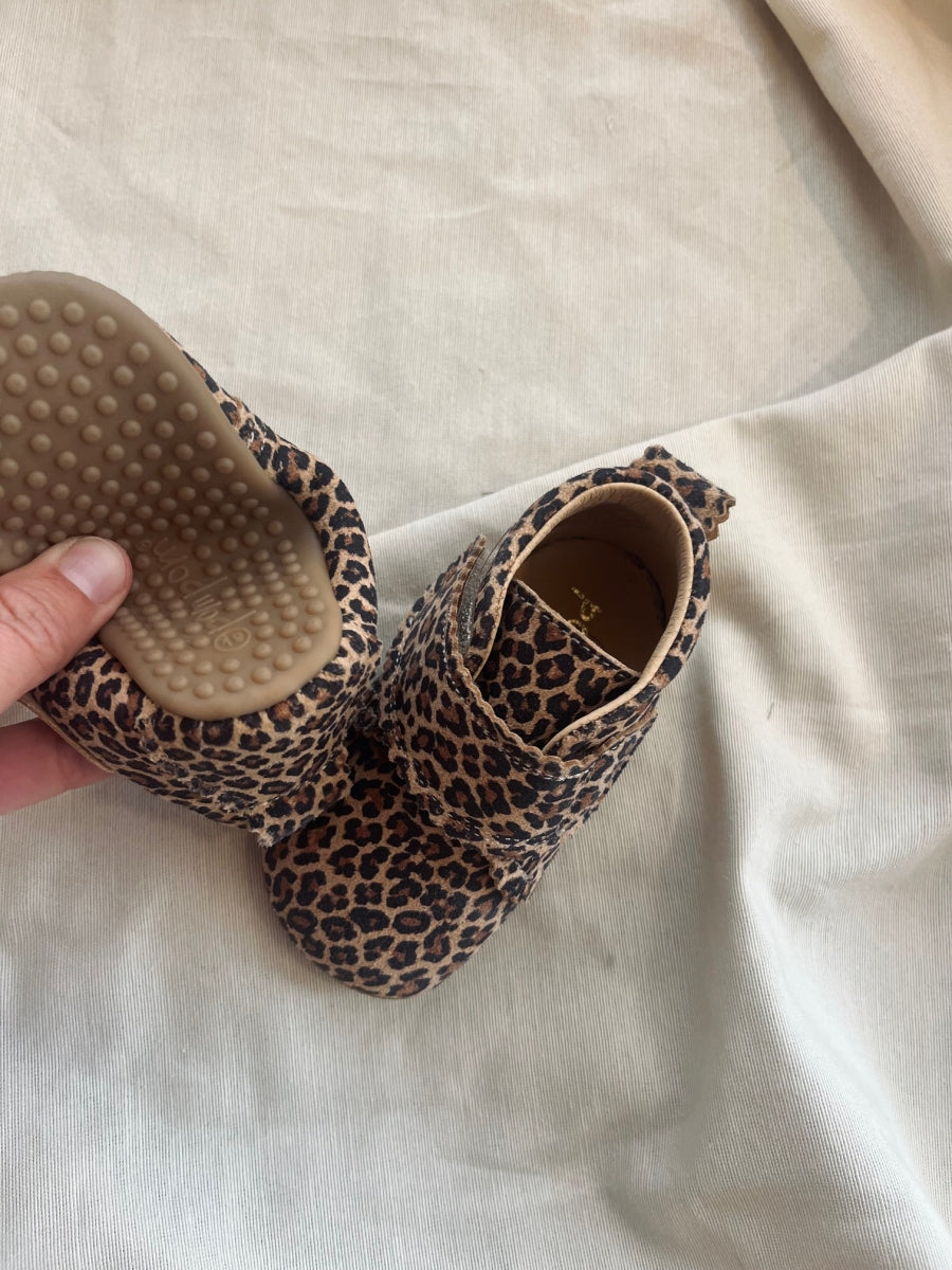 baby slofjes velcro - mini leo