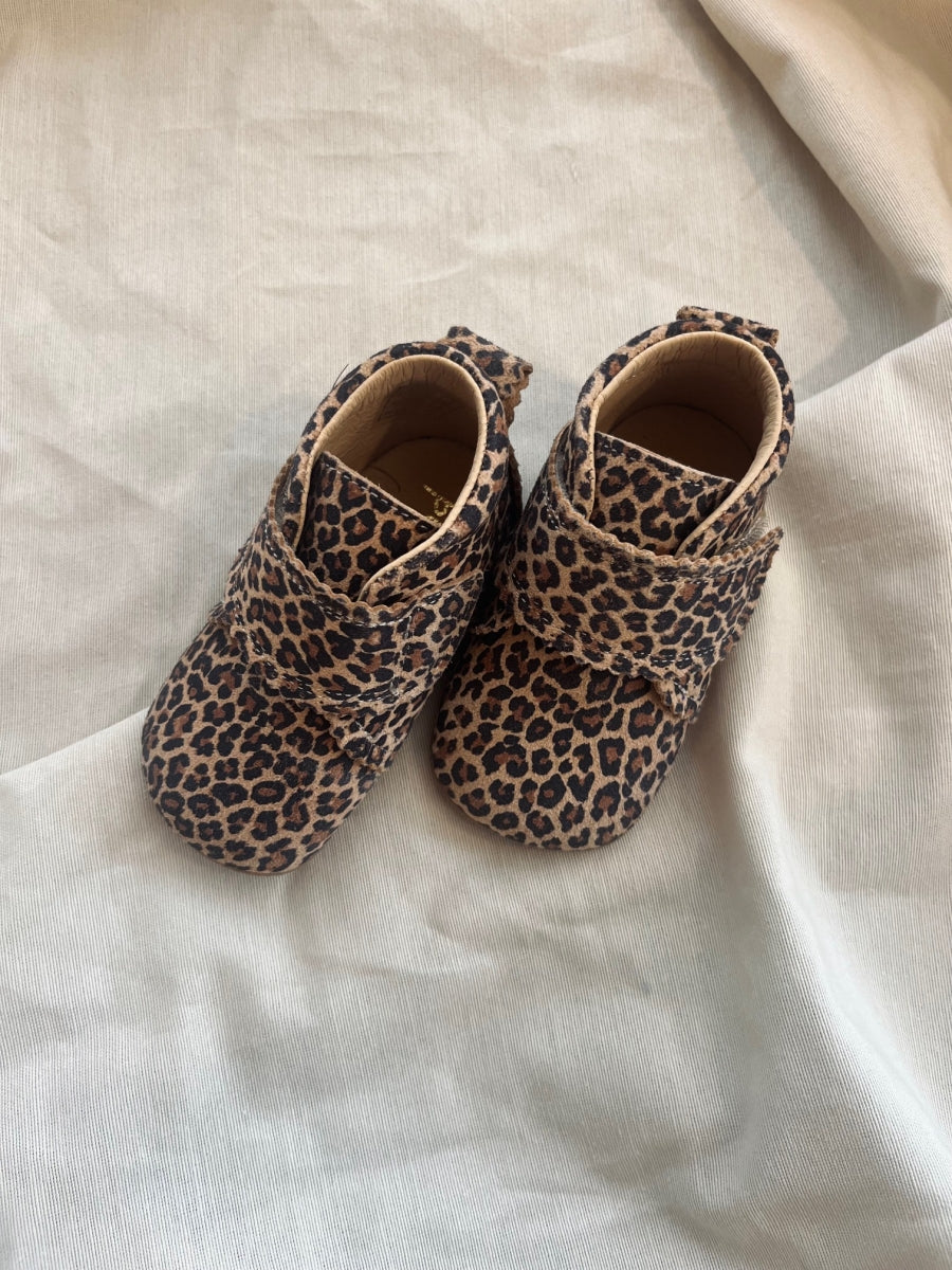 baby slofjes velcro - mini leo