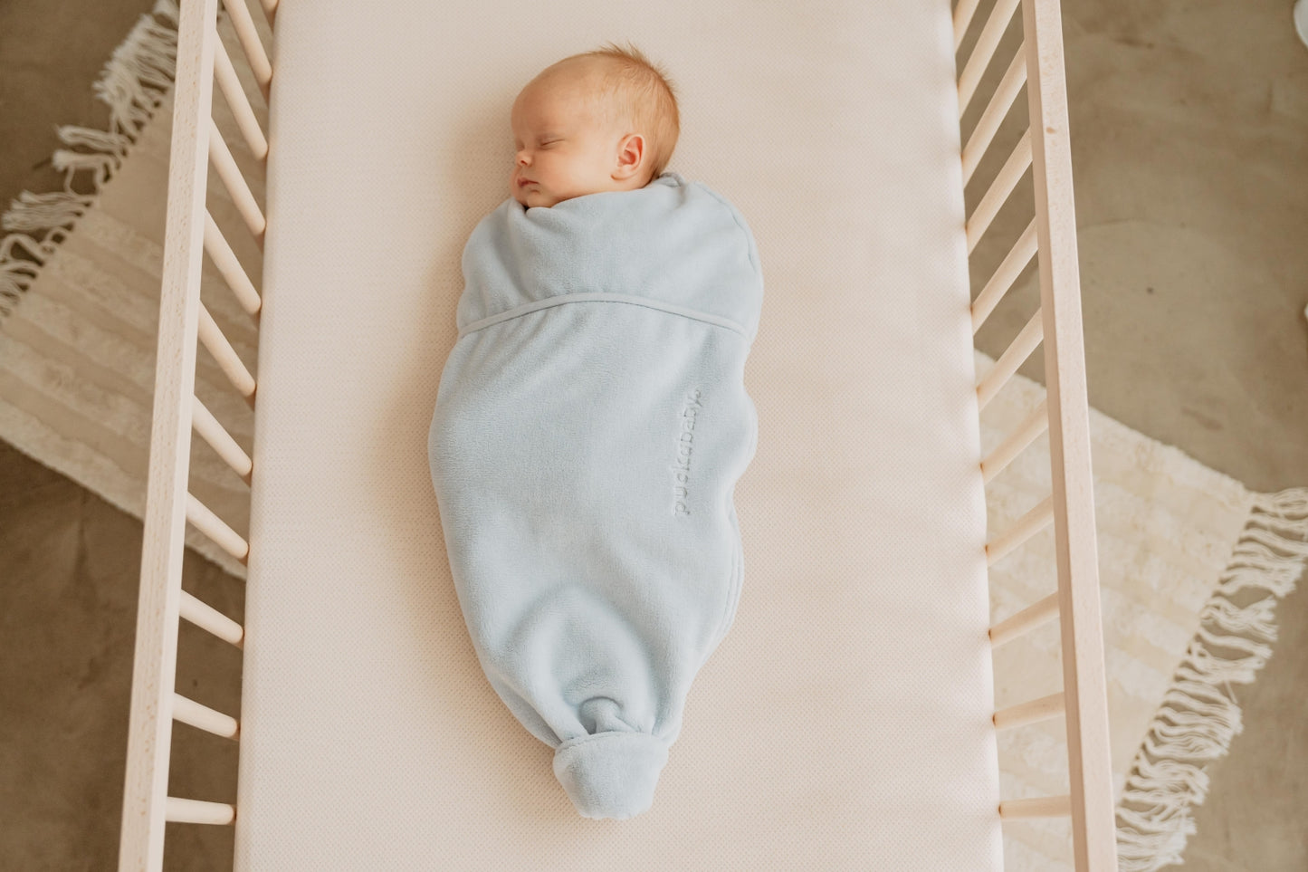 inbakerslaapzak piep teddy - sky - TOG 2.0