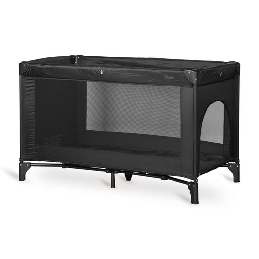 reisbed met rits - zwart