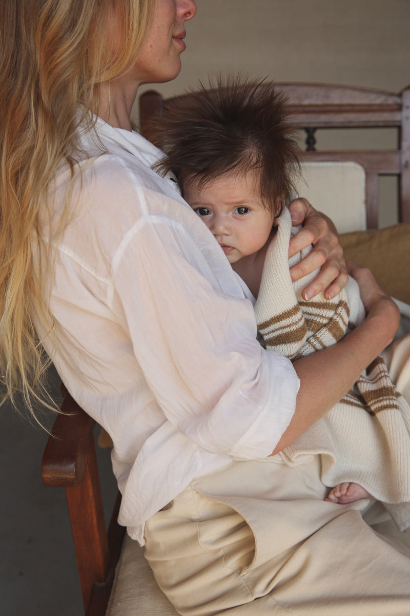 deken gilbert - silver/walnut