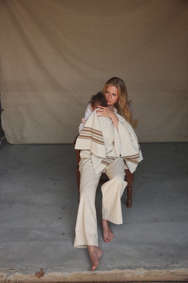 deken gilbert - silver/walnut