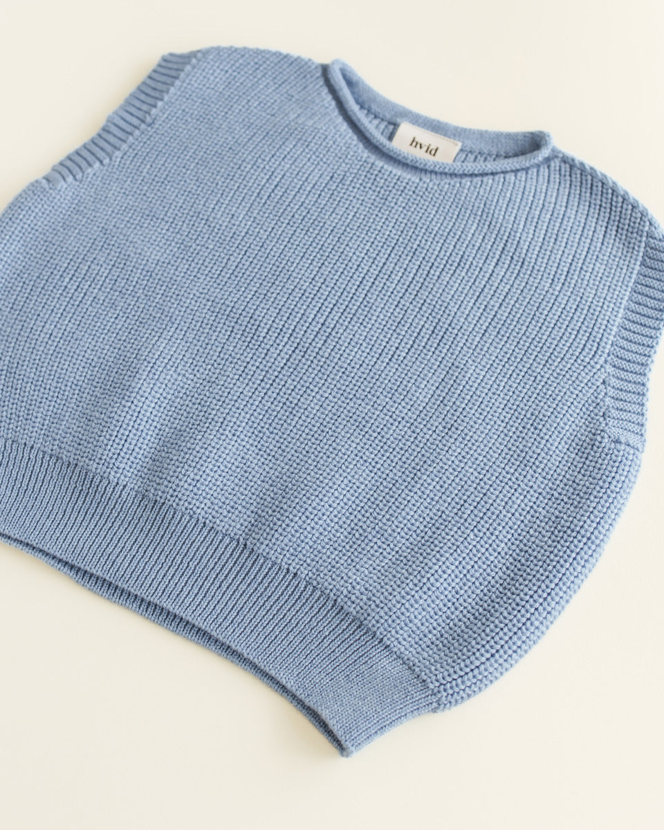 vest harvey kid - light blue