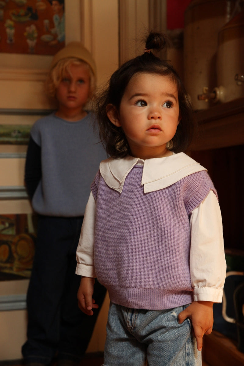 vest harvey kid - lila