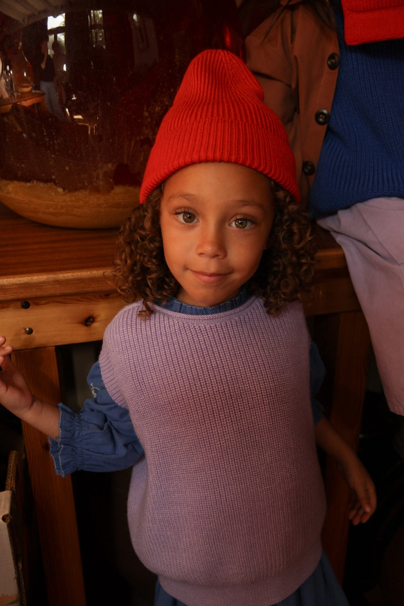 vest harvey kid - lila