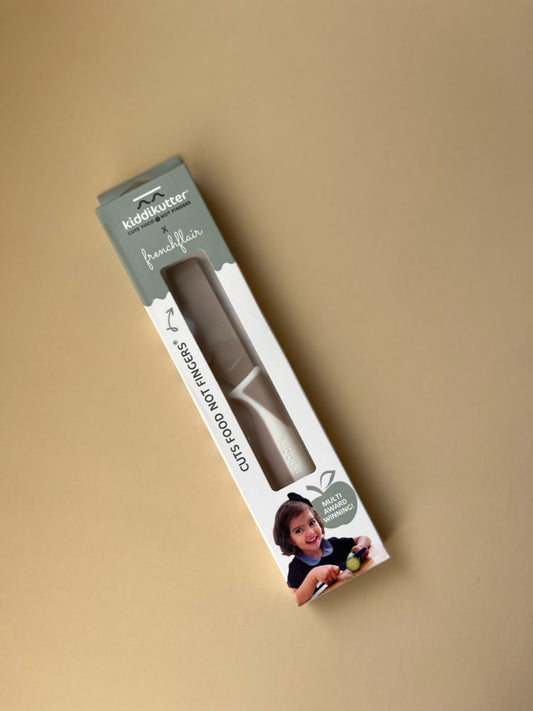 kiddikutter leermes - cream