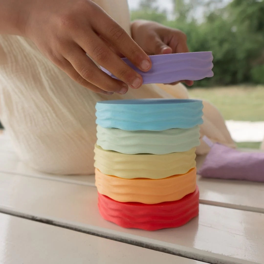 pastelbakjes set - wave