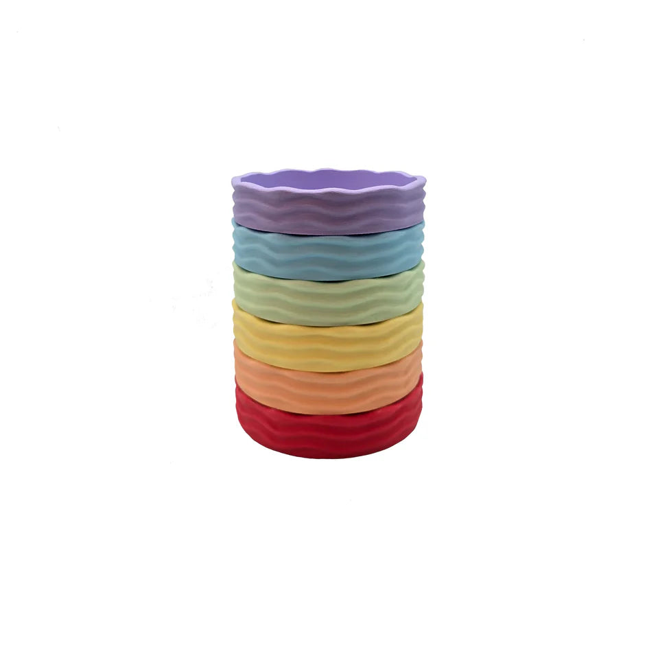 pastelbakjes set - wave