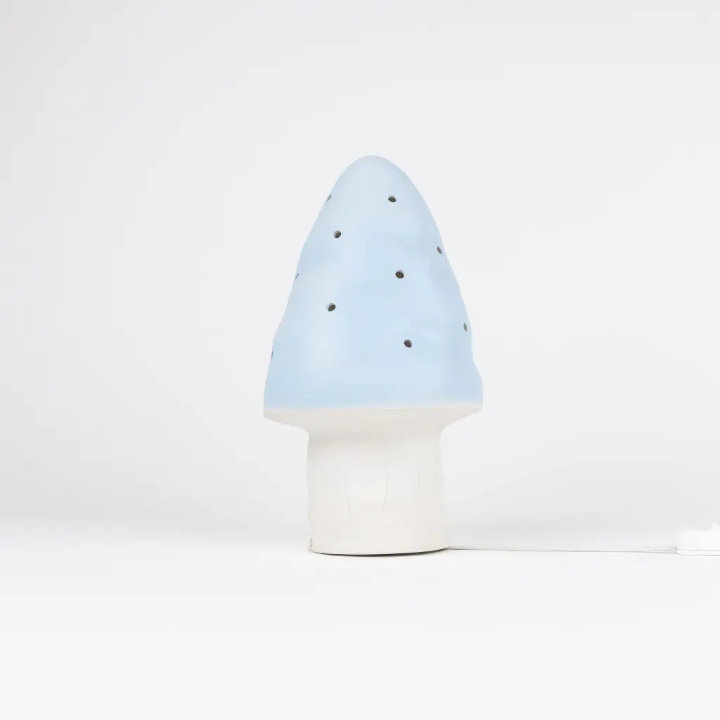 paddenstoel lamp - klein - blauw