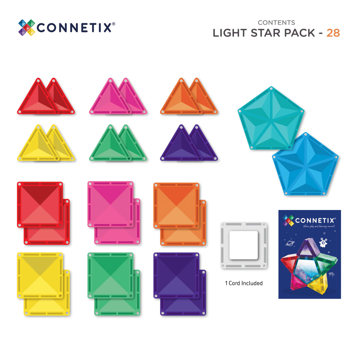 light star pack - 28 stuks