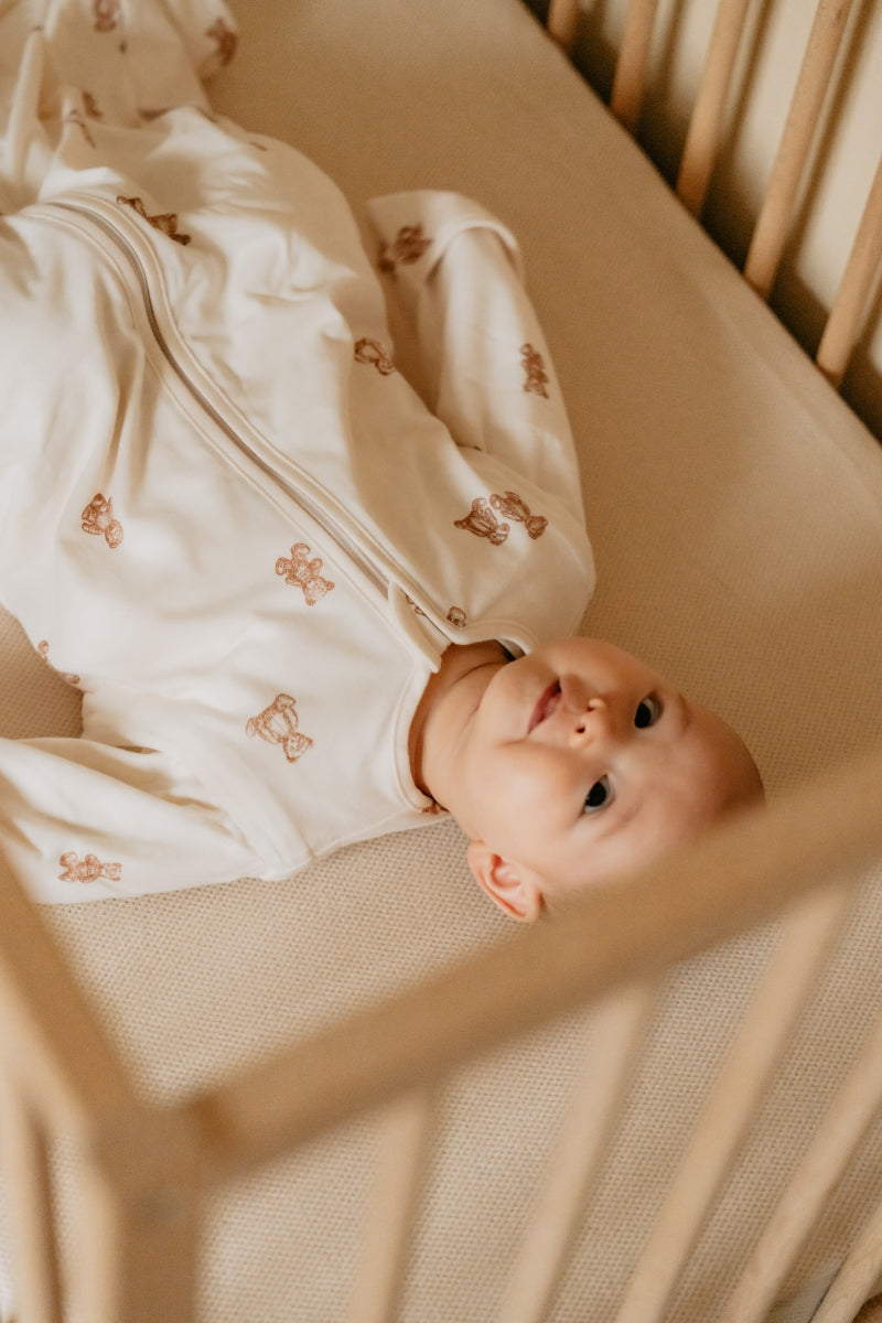 newborn slaapzak 0-6M - teddy bears