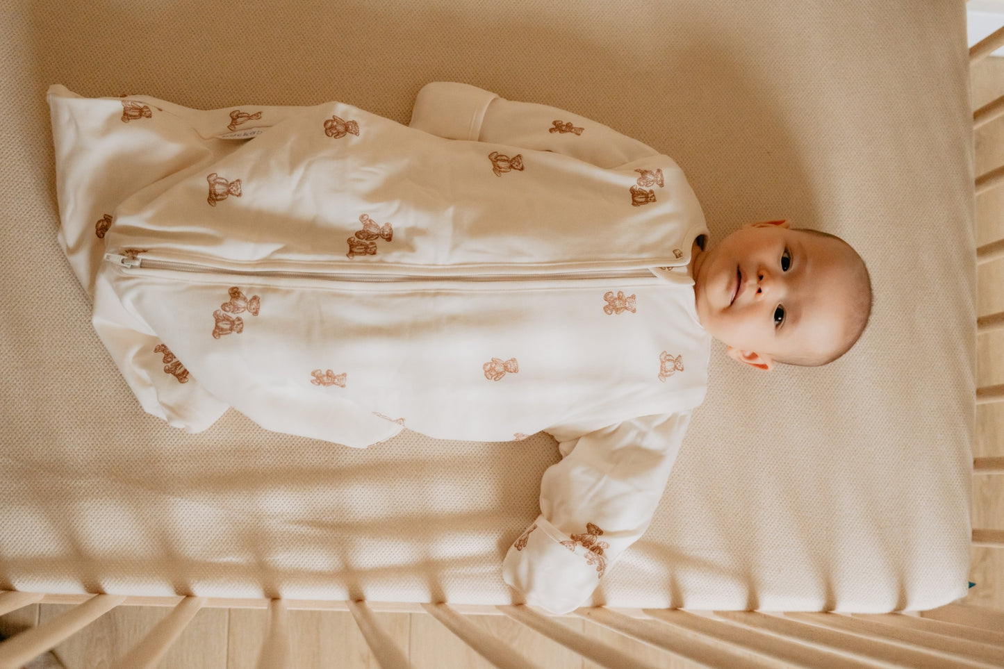 newborn slaapzak 0-6M - teddy bears