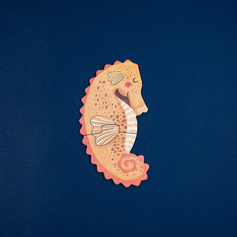 puzzel - blue - walvis