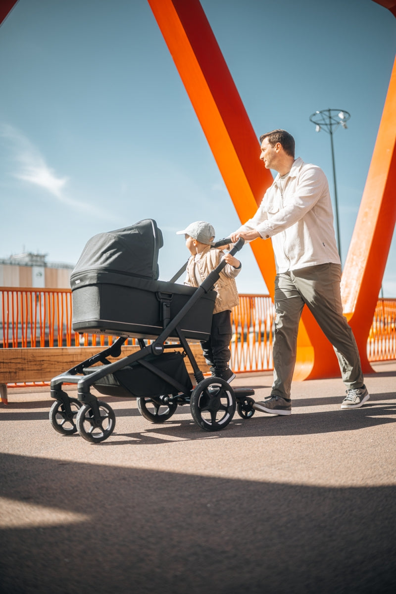 sleek 2 kinderwagen - midnight black on black