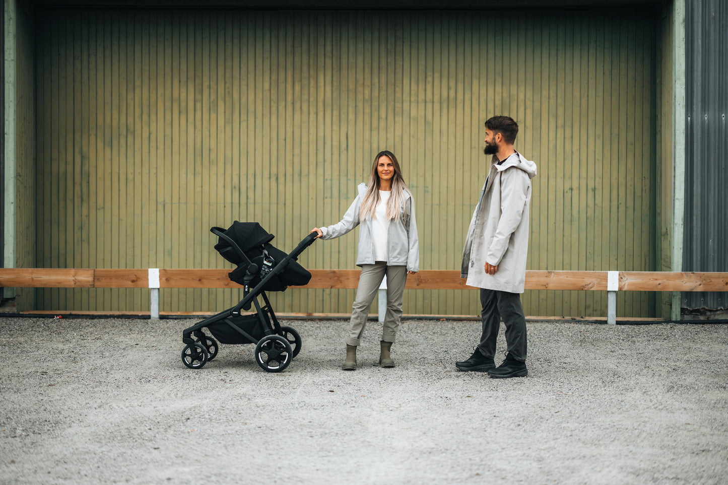 sleek 2 kinderwagen - midnight black on black