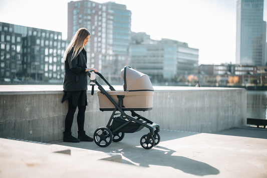 sleek 2 kinderwagen - taupe