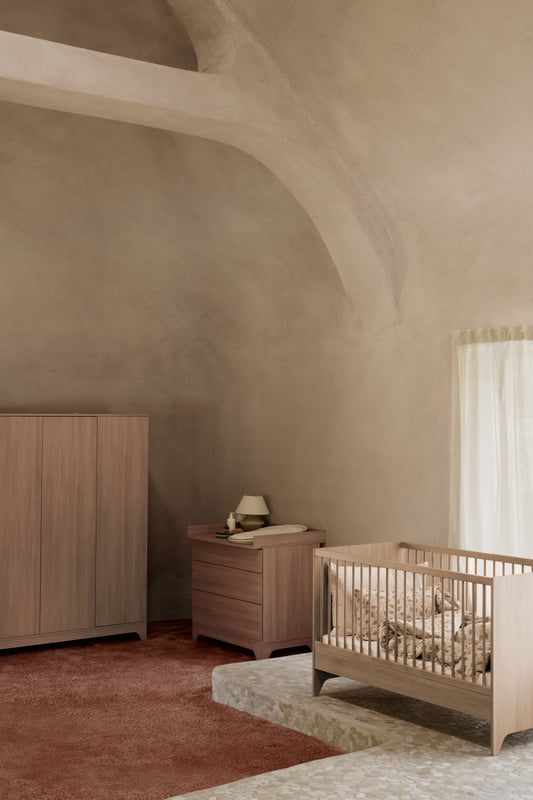 tsugi meegroeibed -  120x60cm - honey ash