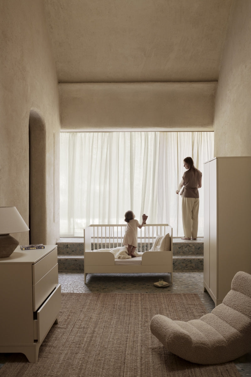 tsugi meegroeibed -  140x70cm - butter