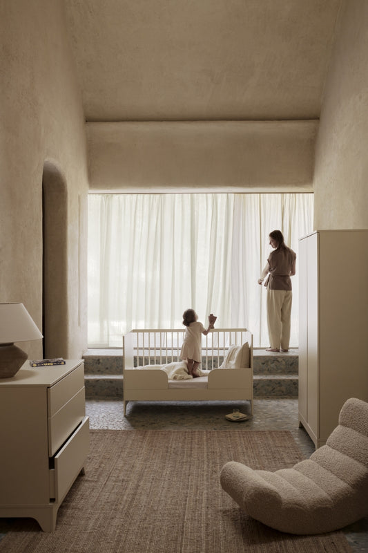 tsugi meegroeibed -  140x70cm - butter