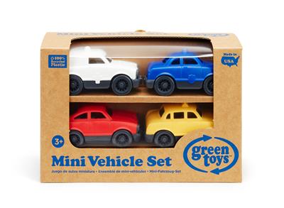 set van 4 mini voertuigen
