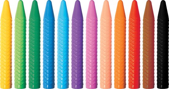 kleurrol kit eenhoorn - incl 12 krijtjes