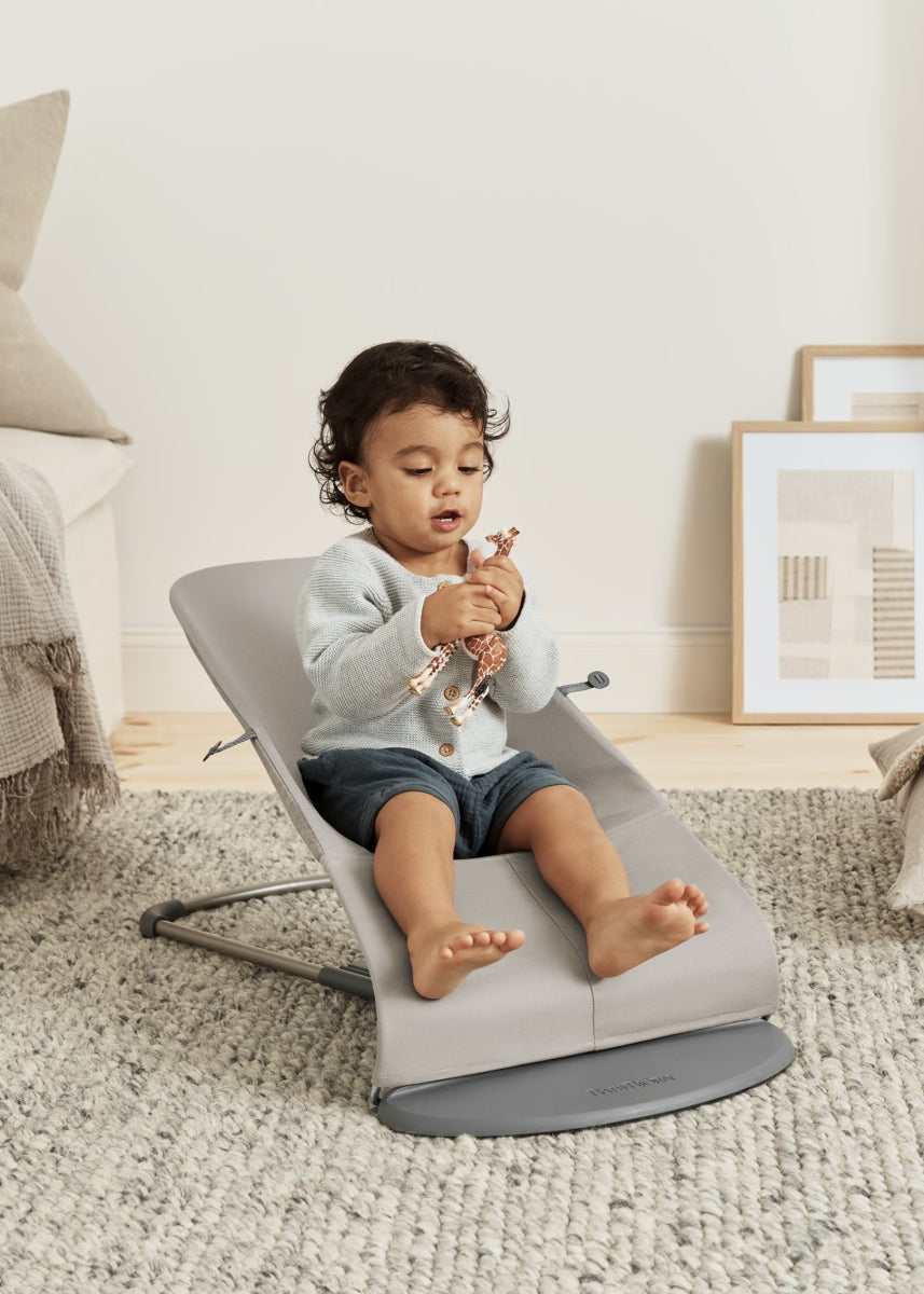 baby wipper bliss 3D jersey - zandgrijs